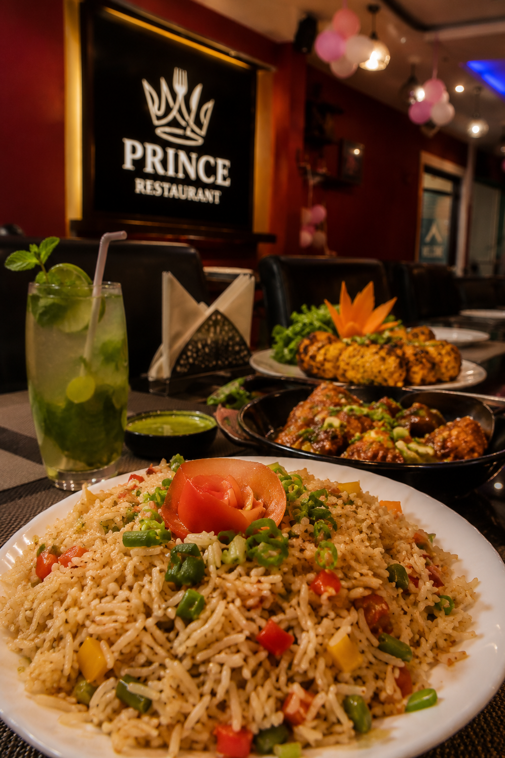 The Prince Restaurant interior